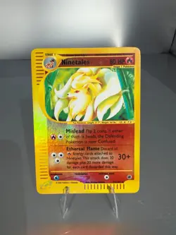 Ninetales 021/165 Expedition Base Set Reverse Holo Pokemon - Image 1