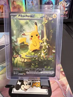 Pikachu ex 276/217-Ascended Heroes Pokemon TCG Special Illustration Rare Holo NM - Image 1