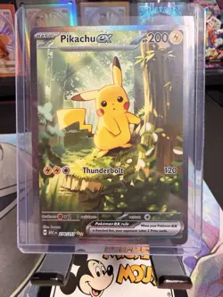 Pikachu ex 276/217-Ascended Heroes Pokemon TCG Special Illustration Rare Holo NM - Image 2
