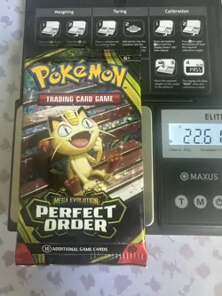 22.61g! HEAVY -Pokemon Perfect Order Booster Pack -Possible GODU - Image 1