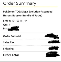 4x Pokemon TCG: Mega Evolution-Ascended Heroes Booster Bundle (6 Packs) Pre Sale - Image 4