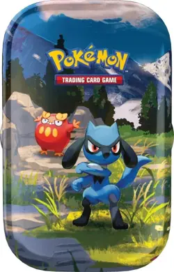 Pokemon Ascended Heroes Mini Tin (Riolu) Mega Evolution Sealed - Image 1