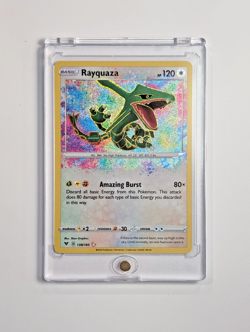Rayquaza 138/185 Swsh04: Vivid Voltage Holo Amazing Rare Pokemon TCG - Image 1