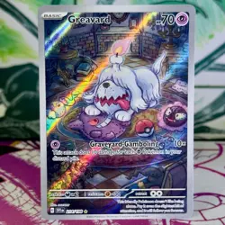 Greavard - 214/198 - Illustration Rare - Scarlet & Violet - English - Pokemon - Image 1