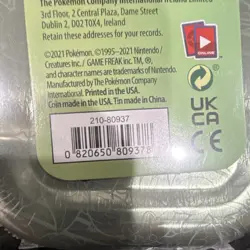 Pokemon TCG Celebrations Mini Tin Chikorita Cyndaquil Totodile English 2021 - Image 3