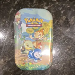 Pokemon TCG Celebrations Mini Tin Chimchar Turtwig Piplup 2021 - Image 1