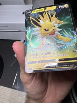 Jolteon V 030/069 RR s6a Eevee Heroes Korean Pokemon TCG NM - Image 3