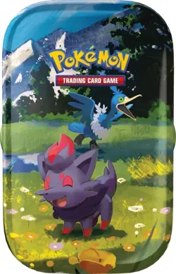 Pokemon Ascended Heroes Mini Tin Zorua & Cramorant Sealed - Image 1