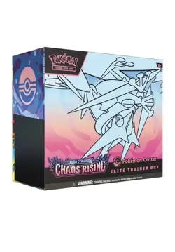 Pokemon Center Mega Evolution Chaos Rising Elite Trainer Box PC ETB Ships 5/22 - Image 1