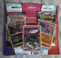 Pokemon Galarian Birds Blister Packs Sealed English Articuno Zapados Moltres - Image 3