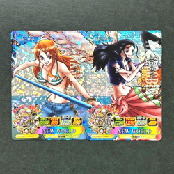 PREORDER Nami & Nico Robin IC CP Japanese One Piece Berry Match Carddass Cards - Image 1