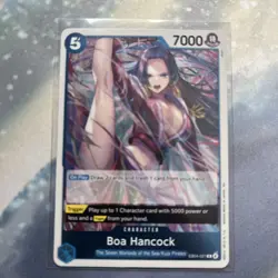Boa Hancock EB04-027 OP14 One Piece TCG Card The Azure Seas Seven - Image 1