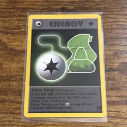 Potion Energy 82/82 Uncommon 1st Edition Team Rocket Pokemon Card LP/NM - Image 1