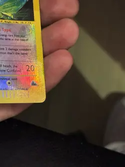 Pokemon TCG Skyridge Crystal Celebi Card 145/144 Reverse Holo Secret Rare - Image 4