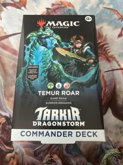 MTG Tarkir: Dragonstorm Temur Roar Commander Deck Brand New Sealed English Magic - Image 2