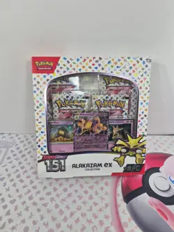 Alakazam EX Collection Pokemon Scarlet & Violet 151 Sealed - Image 1