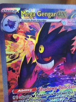 Pokemon Mega Gengar EX 284/217 Holo Foil Card 350 HP (Ascended Hero’s) - Image 5