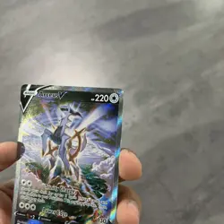 Arceus V 166/172 Alternate Art Full Art Brilliant Stars Pokemon Card TCG Holo - Image 4