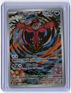 Yveltal - 205/182 Illustration Rare Holo NM Pokemon SV04: Paradox Rift - Image 1