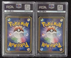 Pokemon Legend Undaunted Top/Bottom Kyogre Groudon Japanese Holo PSA SEQUENTIAL - Image 2