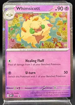 Cottonee MEP 018 Whimicott MEP 019 Cosmos Promo set Phantasmal Flames Pokemon NM - Image 4