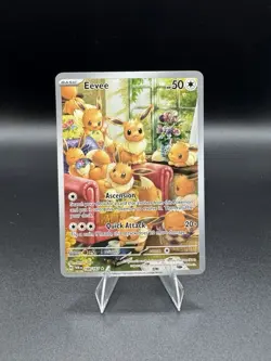 Eevee 188/167 Twilight Masquerade Illustration Rare Pokemon English NM - Image 1