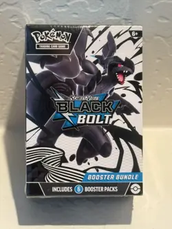 Pokemon TCG Black Bolt Booster Bundle - Scarlet & Violet - Factory Sealed ⚡ - Image 1