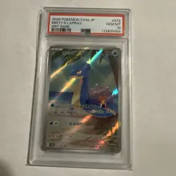 PSA 10 Pokemon Card Misty’s Psyduck Lapras AR SEQ set 072/063 sv9a Japanese - Image 4