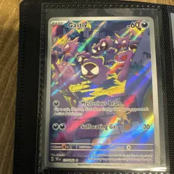 Pokemon Gastly SV05: Temporal Forces Illustration Rare Holo 177/162 English - Image 1