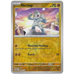 Machop 066/165 Common 151 Pokemon Reverse Holo Near Mint - Image 1