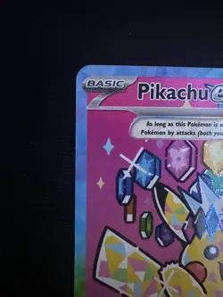 Pokemon TCG Pikachu ex 277/217 Ascended Heroes SIR Special Illustration Rare NM - Image 2