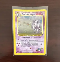 Pokemon Sabrina's Gengar 14/132 Gym Challenge Holo Rare Stage 2 80 HP - Image 1