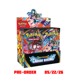 Pokemon Chaos Rising Booster Box New Sealed PRESALE 5/22/26 - Image 1