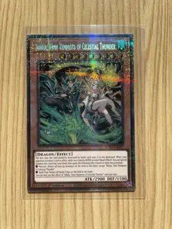 Shiina, Twin Tempests Of Celestial Thunder - Starlight Rare BPRO-EN027 Yu-Gi-Oh! - Image 1