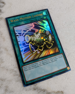 Yugioh Wave-Motion Cannon DUDE-EN039 Ultra Rare 1st Ed NM - Image 2
