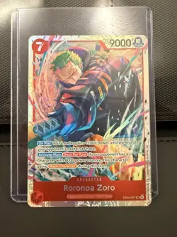 One Piece TCG Roronoa Zoro EB04-007 SR - Image 1