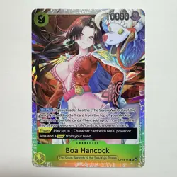 One Piece TCG The Azure Sea's Seven Boa Hancock SR Foil OP14-112 NM - Image 1