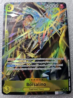 One Piece TCG Borsalino EB04-058 ALT SR ALTERNATE ART OP15-EB04 - Image 1