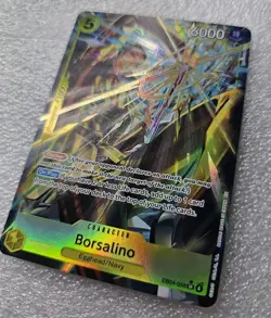 One Piece TCG Borsalino EB04-058 ALT SR ALTERNATE ART OP15-EB04 - Image 2