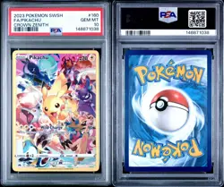 Pokemon TCG Pikachu Crown Zenith Holo Card 160/159 Secret Rare PSA 10 - Image 3