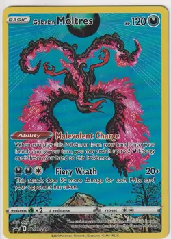 SWSH: Sword & Shield Promo Cards #SWSH284 Galarian Moltres - Image 1