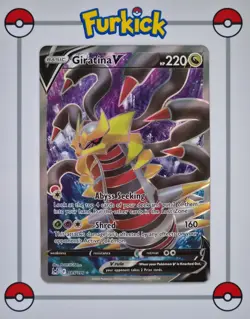Giratina V 185/196 | Lost Origin | Pokemon Card | NM - Image 1