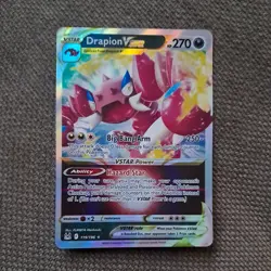 Drapion VSTAR 119/196 Lost Origin Holo Rare Pokemon Card SWSH mint condition - Image 1