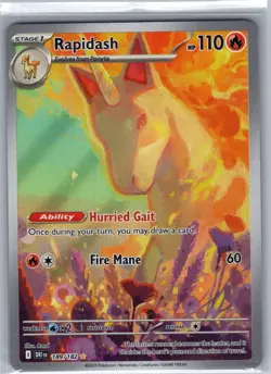Rapidash 189/182 SV10: Destined Rivals - Pokemon Card - NM - Image 1