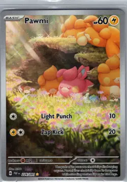 Pawmi 226/091 SV: Paldean Fates - Pokemon Card - NM - Image 1