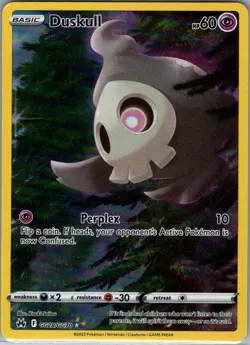 Duskull GG28/GG70 Crown Zenith: Galarian Gallery - Pokemon Card - NM - Image 1