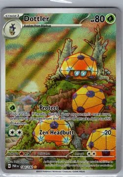 Dottler - 184/182 SV04: Paradox Rift - Pokemon Card - NM - Image 1
