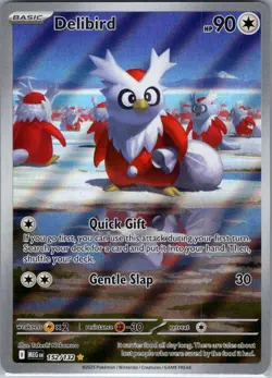 Delibird 152/132 ME01: Mega Evolution - Pokemon Card - NM - Image 1