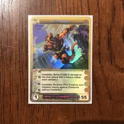 Chaotic Card - Ultra Rare Promo - Epaluo *Max E&W* NM Card - Image 1