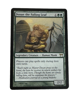 Champions of Kamigawa MTG Dosan the Falling Leaf 2004 NM Unplayed Magic card - Image 1